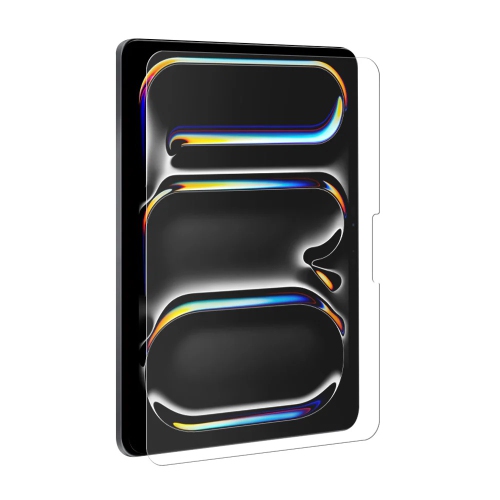 [CS] Protecteur d'écran en verre trempé de qualité supérieure pour iPad Pro 5ᵉ gén de 11&nbsp;po d'Apple. 2024, étui facile à utiliser et sans bulles