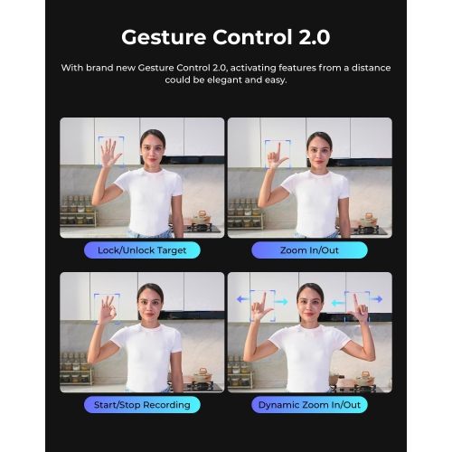 Refurbished - OBSBOT Tail Air Streaming Camera 4K, AI Tracking PTZ Camera with NDI Support
