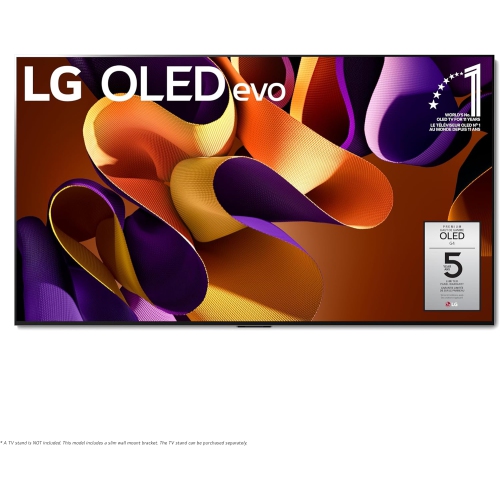 LG  77-Inch G4 Oled Evo 4K Smart Tv - Α11 Ai Processor 4K, Alexa Built-In, 144Hz Refresh Rate, Dolby Vision, Wall Mount Included (Oled77G4Wua) LG You can’t go wrong! Best Tvs