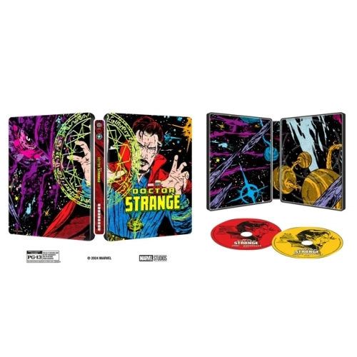 Doctor Strange Exclusive Mondo Steelbook [4K Ultra HD + Blu-ray + Digital Code]