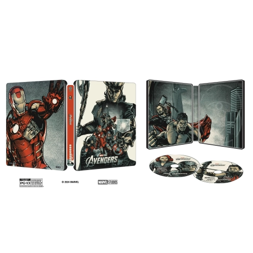 The Avengers Exclusive Mondo Steelbook [4K Ultra HD + Blu-ray + Digital Code]