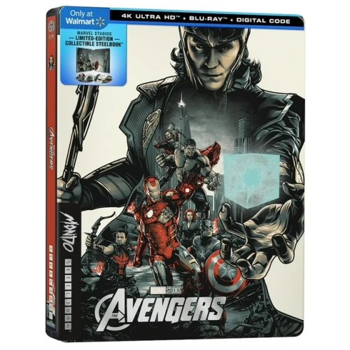 The Avengers Exclusive Mondo Steelbook [4K Ultra HD + Blu-ray + Digital Code]