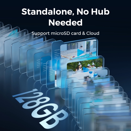 Reolink Smart 4K Standalone Battery/Solar Powered Camera with 5/2.4GHz Dual-Band WiFi