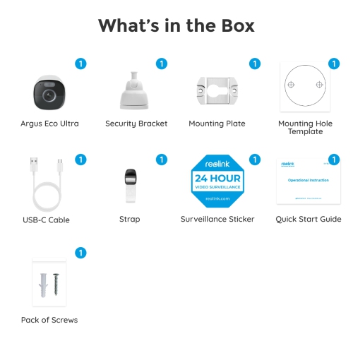 Reolink Smart 4K Standalone Battery/Solar Powered Camera with 5/2.4GHz Dual-Band WiFi