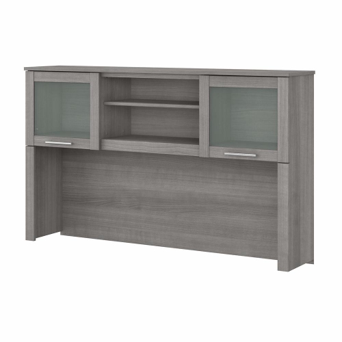 Bush Furniture Somerset 60W Desk Hutch, Platinum Gray