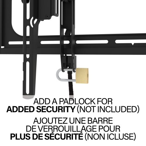 Support mural inclinable d'extérieur de Sanus pour téléviseur de 37 à 95 po