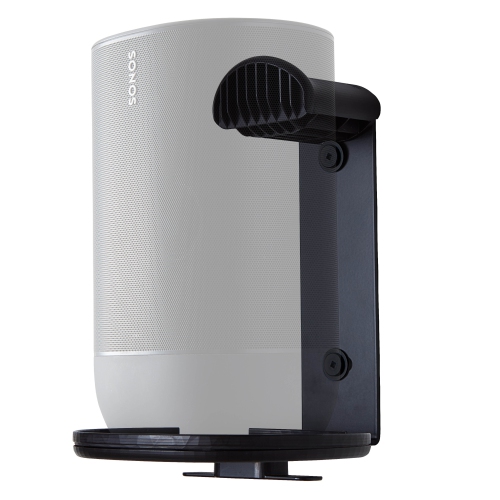 Support mural intérieur/extérieur de Sanus pour haut-parleurs Move de Sonos - Noir