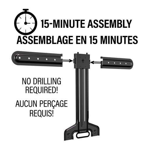 Support mural de Sanus System pour barre de son Beam de Sonos - Noir