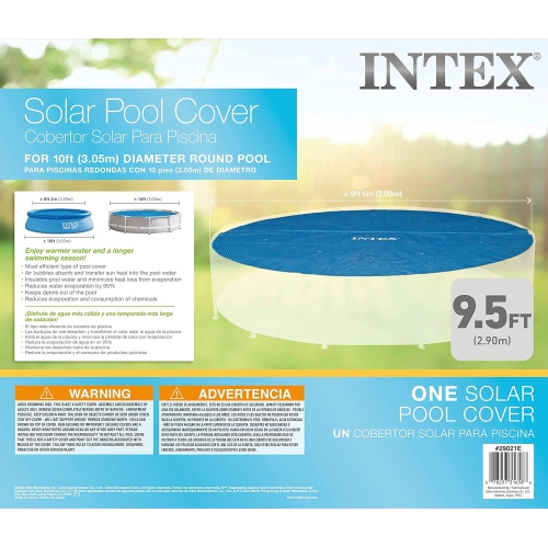 Intex Solar Cover for 10' Diameter Easy Set and Frame Pools