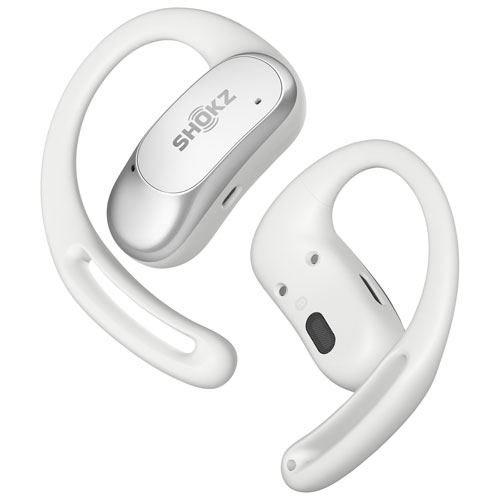 Shokz OpenFit Air Open-Ear True Wireless Earbuds - White