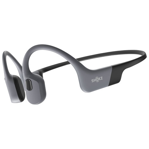 Shokz OpenSwim Pro Bone Conduction Waterproof Open-Ear Bluetooth Headphones - Grey