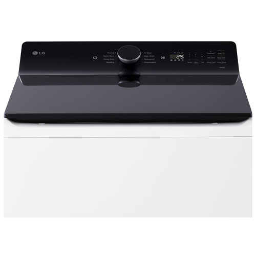 Laveuse à chargement par le haut haute efficacité de 6,3 pi³ avec pulsateur de LG - Blanc alpin