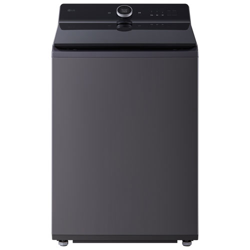 LG 6.3 Cu. Ft. Mega Capacity Top Load Washer - Matte Black