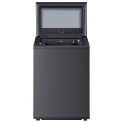 LG 6.3 Cu. Ft. Mega Capacity Top Load Washer - Matte Black