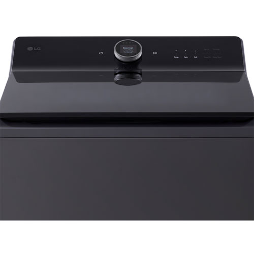 LG 6.3 Cu. Ft. Mega Capacity Top Load Washer - Matte Black