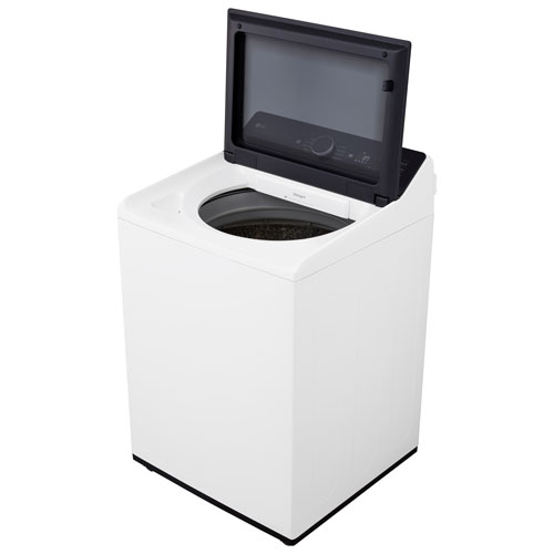 LG 6.1 Cu. Ft. High Efficiency Top Load Agitator Washer - Alpine White