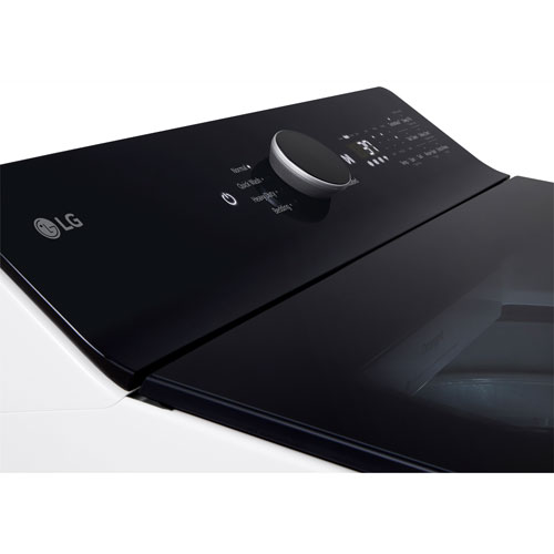 LG 6.1 Cu. Ft. High Efficiency Top Load Agitator Washer - Alpine White