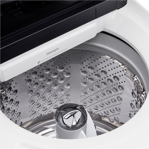 LG 6.1 Cu. Ft. High Efficiency Top Load Agitator Washer - Alpine White