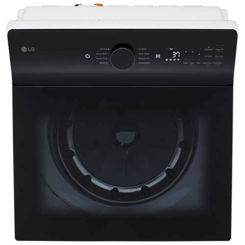 LG 6.1 Cu. Ft. High Efficiency Top Load Agitator Washer - Alpine White