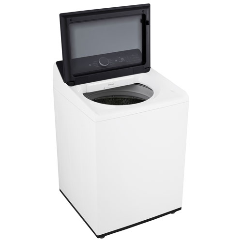 LG 6.1 Cu. Ft. High Efficiency Top Load Agitator Washer - Alpine White