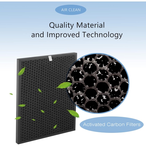 Ensemble de 2 filtres de rechange HEPA 10 L Pro compatibles avec les purificateurs d'air Airmax 10 L Pro et Aiibot-A300 d'Okaysou