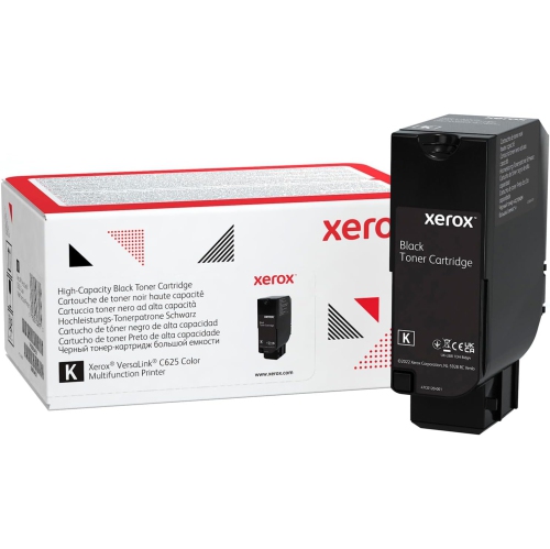 CARTOUCHE D'ENCRE EN POUDRE NOIRE HAUTE CAPACITÉ GENUINE DE XEROX POUR L'EXPÉDITION SANS FRAIS DE VERSALINK C625