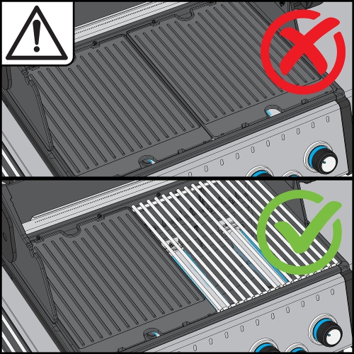 Broil King 11242 Cast Iron Griddle for Broil King Baron, Crown, Crown Pellet Series Grills 17.48 -in X 12.48 -in