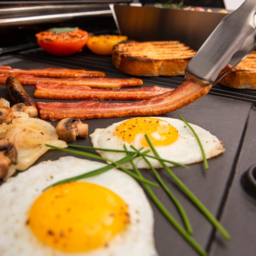 Broil King 11242 Cast Iron Griddle for Broil King Baron, Crown, Crown Pellet Series Grills 17.48 -in X 12.48 -in