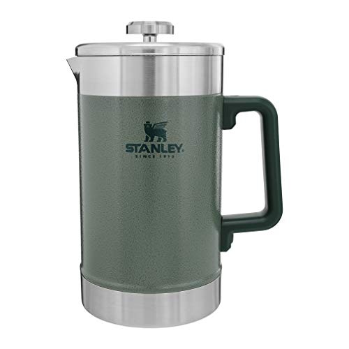 STANLEY  French Press With Double Vacuum Insulation, Stainless Steel Wide Mouth Coffee Press, Large Capacity, 48 OZ / 1 This is the best French press I’ve ever used!!! I love it!!!