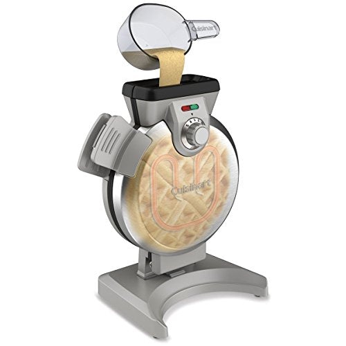 Cuisinart WAF-V100C Vertical Belgian Waffle Maker/Waffle Iron, Silver