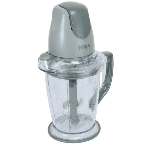 Ninja QB900BC, Master Prep to Crush, Blend, and Chop, Silver, 400W, 48oz