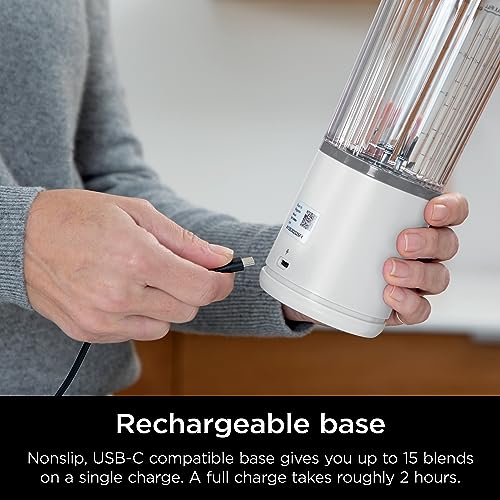 Ninja Blast Portable Blender, Cordless, Vessel, Personal Blender for Shakes & Smoothies, BPA Free, Leakproof Lid & Sip..