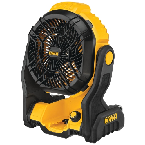 DEWALT 20V MAX* Cordless Fan, Portable, Multi Hanging, Up to 650 CFM Airflow, Tool Only