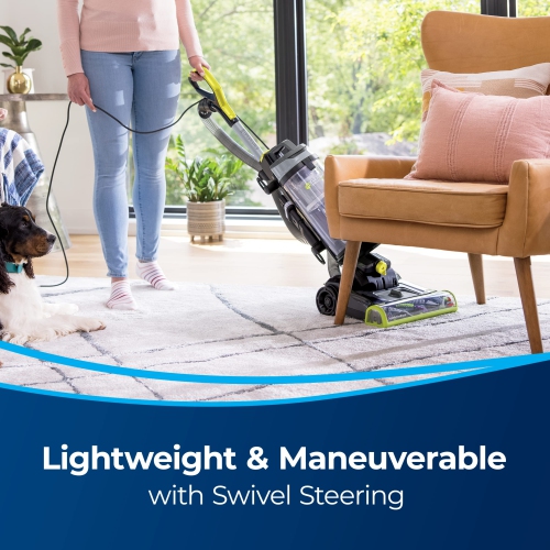 BISSELL® CleanView® Swivel Pet Reach Full-Size Vacuum Cleaner, with Quick Release Wand, & Swivel Steering, 3198B , g..