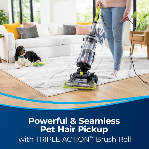 BISSELL® CleanView® Swivel Pet Reach Full-Size Vacuum Cleaner, with Quick Release Wand, & Swivel Steering, 3198B , g..