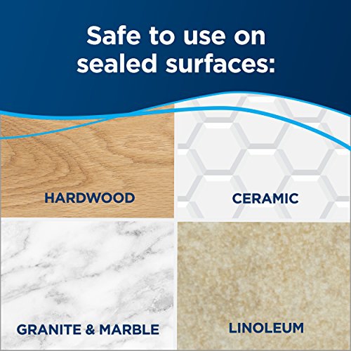 Bissell - Steam Mop and Cleaner - PowerFresh Original - Eliminates 99.9% Of germs & Neutralize odours - White