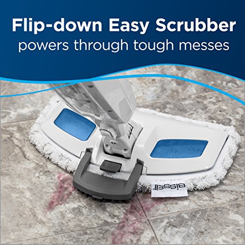 Bissell - Steam Mop and Cleaner - PowerFresh Original - Eliminates 99.9% Of germs & Neutralize odours - White