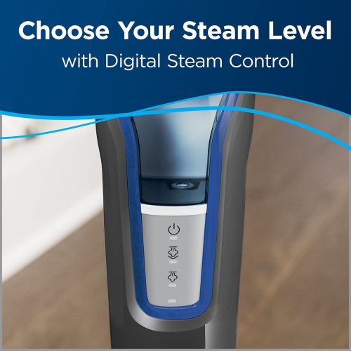 BISSELL - Steam Mops - PowerSteamer Deluxe - With detachable SpotBoost Brush - Includes 2 Soft Pads and 1 Scrub Pad | ..