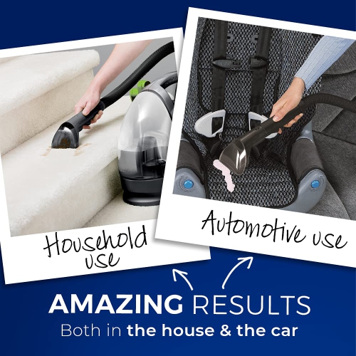 Bissell - nettoyeur en profondeur portatif - AutoCare SpotClean avec suceur plat 2-en-1 pour nettoyer les espaces restreints | 1400P , Noir