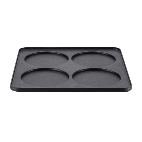 Cuisinart – gaufrier belge WAF-350C avec plaque à crêpes, argenté