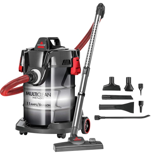 BISSELL  2035D Wet/dry Drum Shop Garage Vacuum, 11 Amp, 6 Gallon