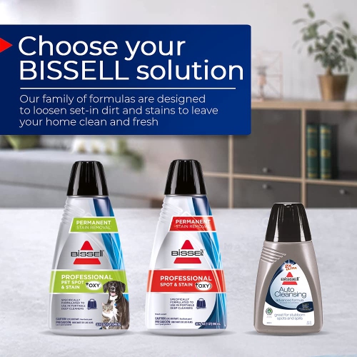 BISSELL - Portable Carpet Cleaner - Little Green Carpet & Upholstery Machine - 48oz Capacity with Stain Brush | Black ..