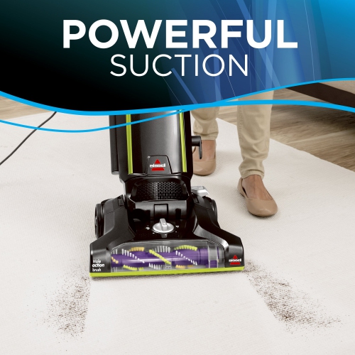 BISSELL - Upright Vacuum Cleaner - Cleanview Bagged Pet - Premium Allergen Filtration - 15" cleaning path