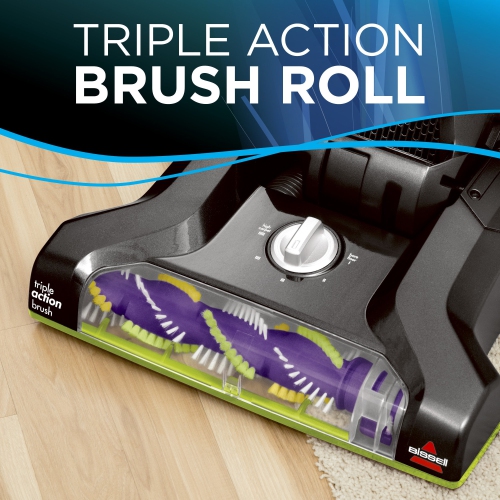 BISSELL - Upright Vacuum Cleaner - Cleanview Bagged Pet - Premium Allergen Filtration - 15" cleaning path