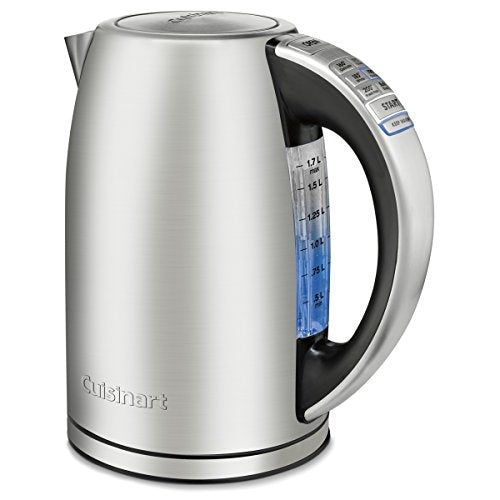 Cuisinart CPK-17C Programmable Kettle Silver 1.7 Quart 1500W