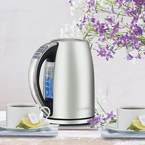Cuisinart CPK-17C Programmable Kettle Silver 1.7 Quart 1500W