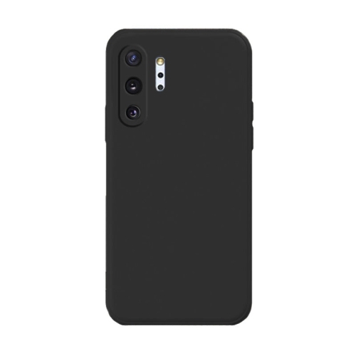 PANDACO Soft Shell Matte Black Case for Samsung Galaxy Note 10+