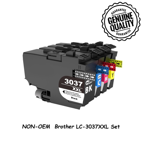1Set Replacement for Brother LC3037 Ink Cartridge Brother LC-3037 XXL Extra High Yield - MFC-J5845DW MFC-J5845DW XL MFC-J5945DW MFC-J6545DW