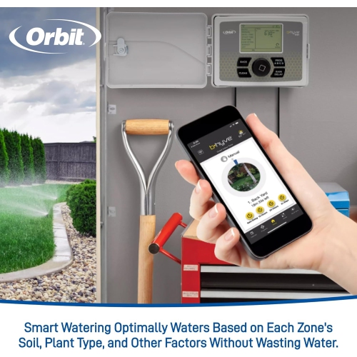 Orbit B-hyve 12-Zone Smart Indoor/Outdoor Sprinkler Controller
