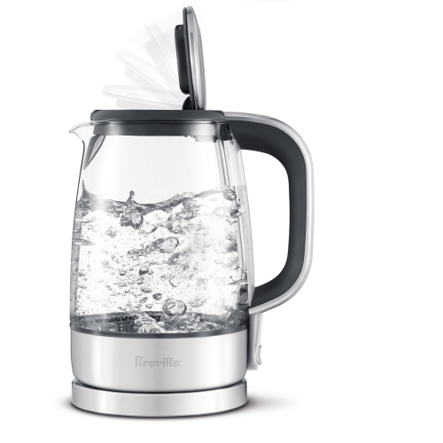 Breville USA BKE595XL The Crystal Clear Electric Kettle, 2.3, Glass